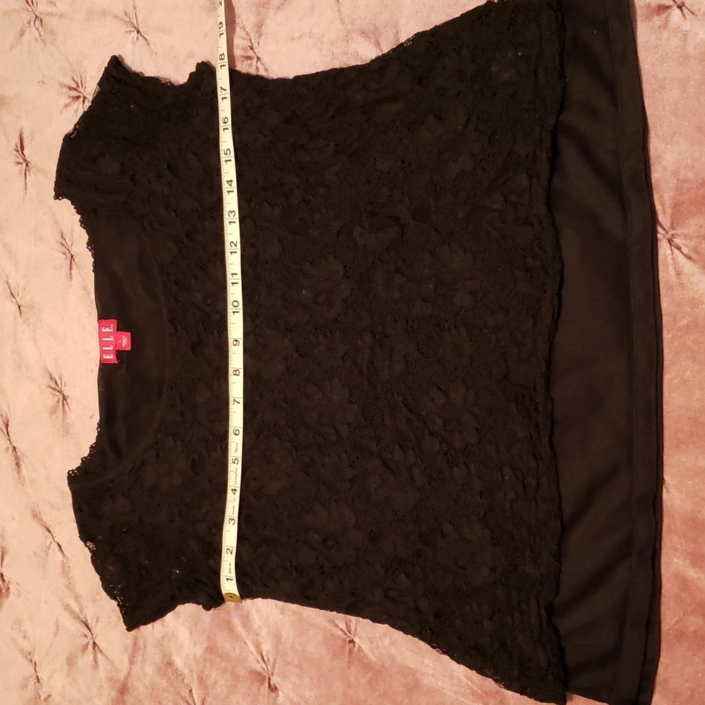 Womens ,Black Lace Top